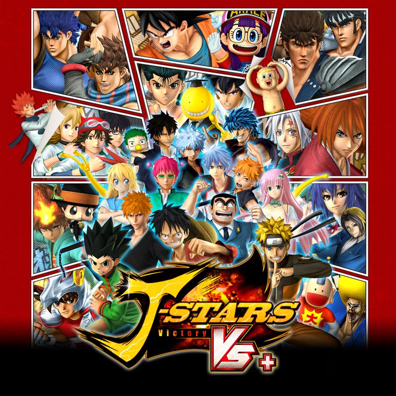 J-Stars Victory Vs box art for Playstation Vita